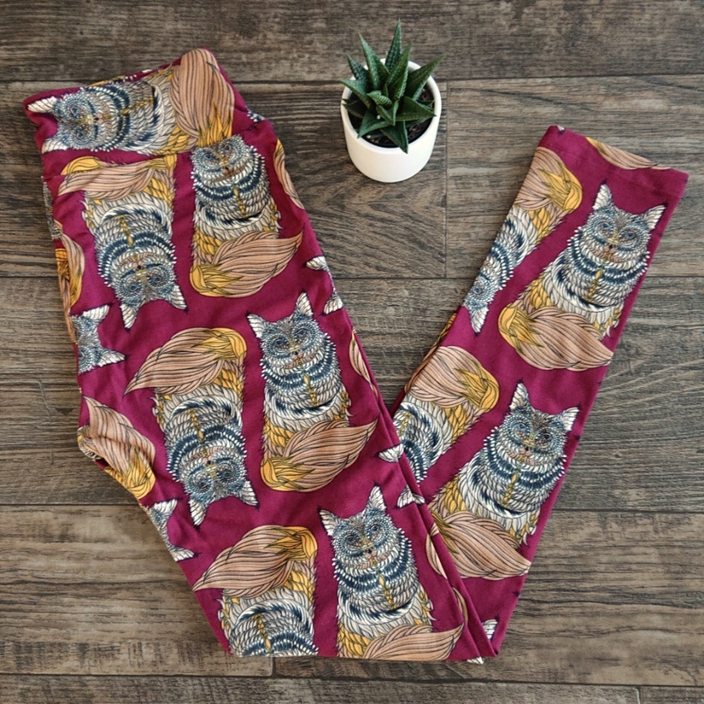 💥2/$50💥 Owl Cat Leggings